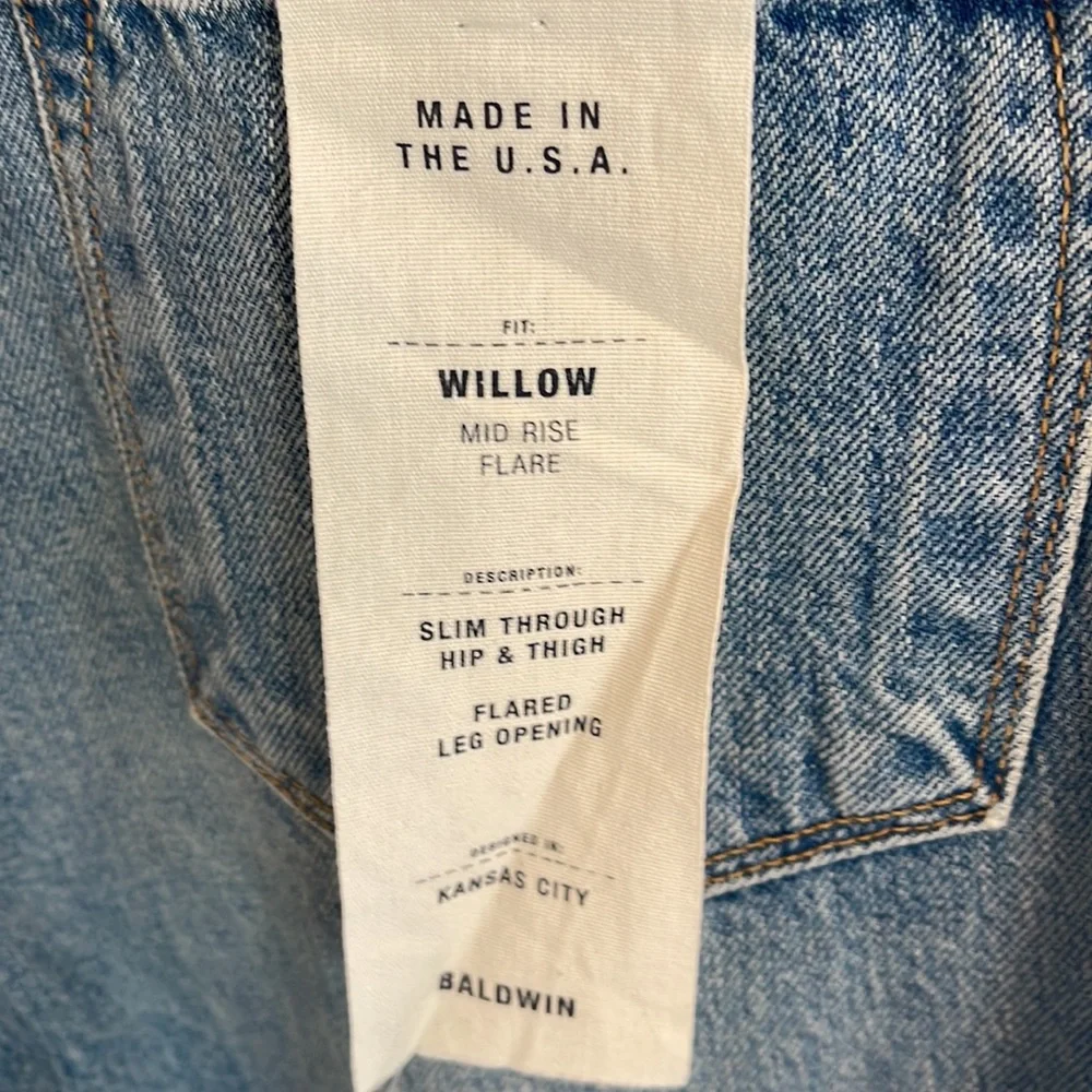 Baldwin Willow Flare Jeans Size 28 NWT - Picture 12 of 17
